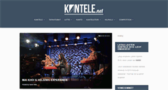 Desktop Screenshot of kantele.net
